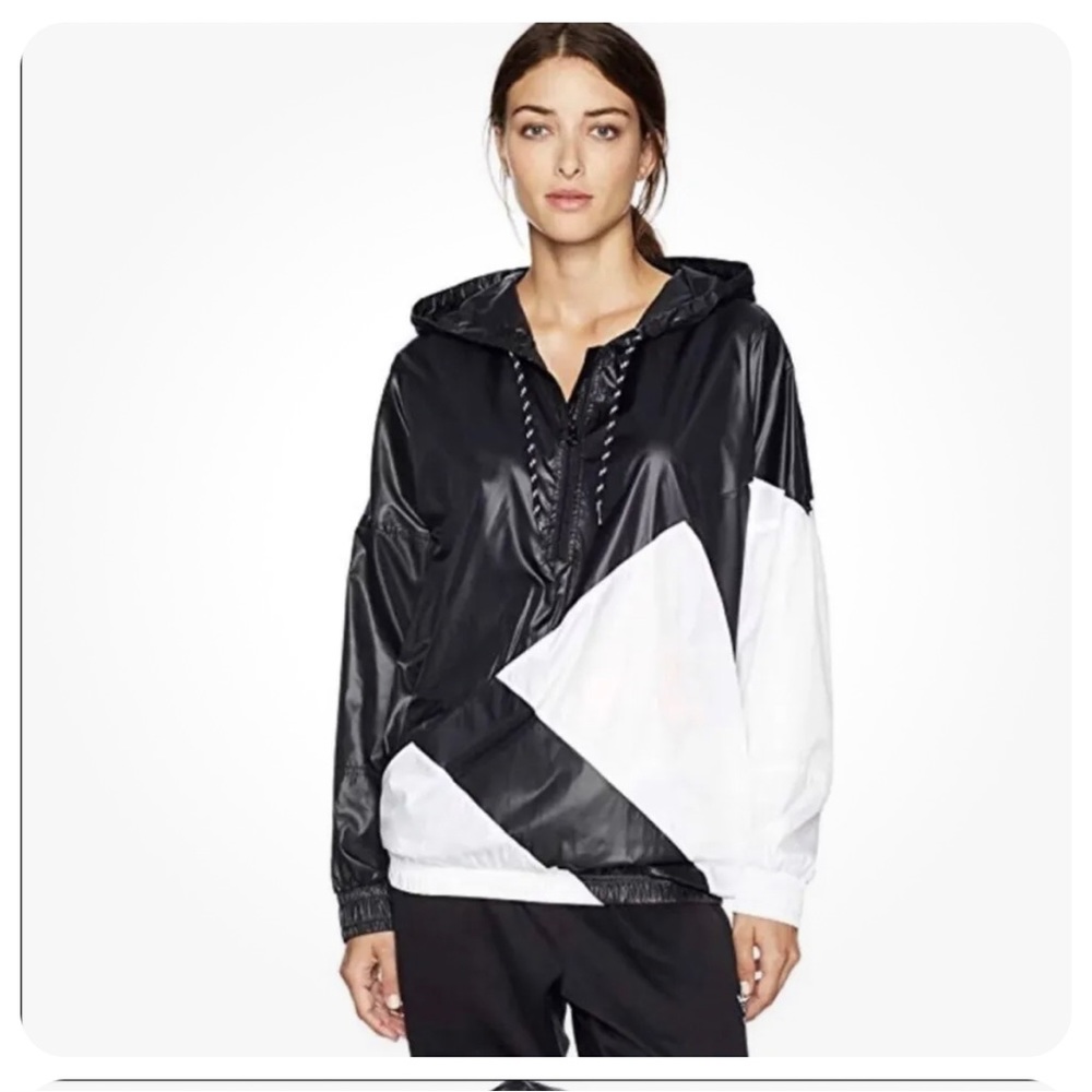 ADIDAS ORIGINALS WOMEN'S EQT TREFOIL WINDBREAKER JACKET sz XL.